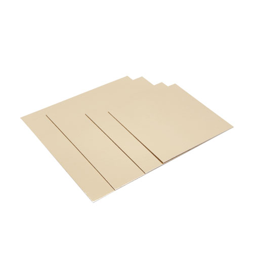 SQUARE GOLD/BLACK CARDBOARD 14 X 14 CM FOST+ INCLUDED 50 PIECES
