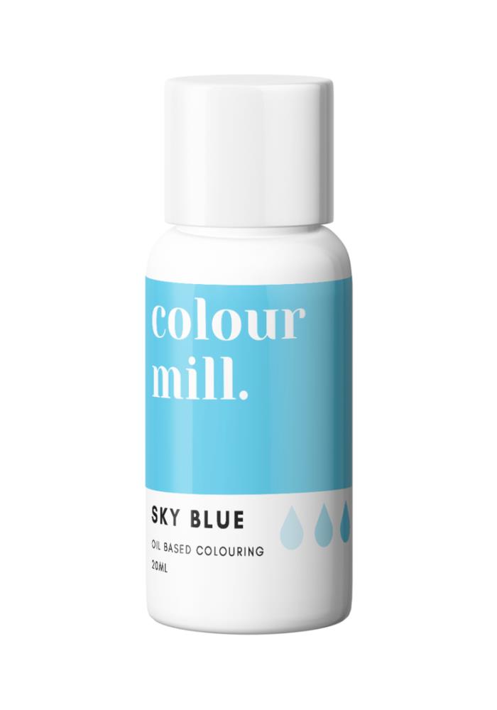 COLOUR MILL VETOPLOSBARE KLEURSTOF HEMELSBLAUW 20ML