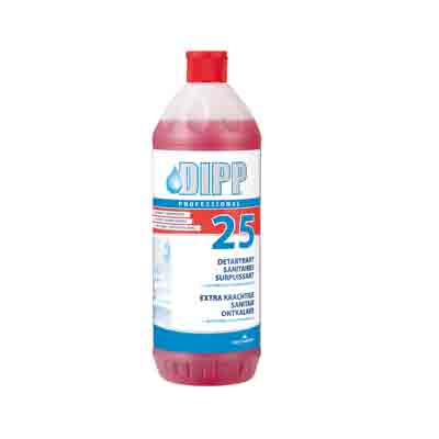 DIPP 25 HOOG VERMOGEN ONTKALKINGSMIDDEL 1 L = DOOS