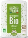 FARINE BLANCHE BIO T65 1KG  