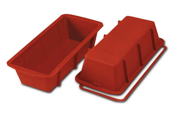 SILIKOMART SFT330 RECTANGULAR CAKE MOLD 260X100HT 70MM 1550 ML UNIFLEX