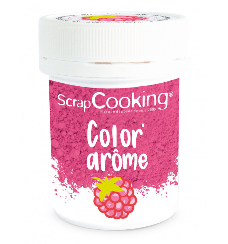 SCRAPCOOKING FOOD COLOURING ROSE/RASPBERRY 10GR