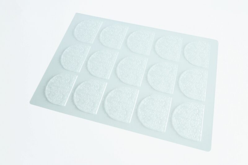 036132 PCB BLISTERS EMBOUTS FLOCON 8,2X6,8 CM 4PCES ***S/CD***