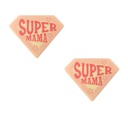 2010821 SUPER MAMA 45X35MM CHOCOLATE PLAAT 120 PCES ***S/CD***