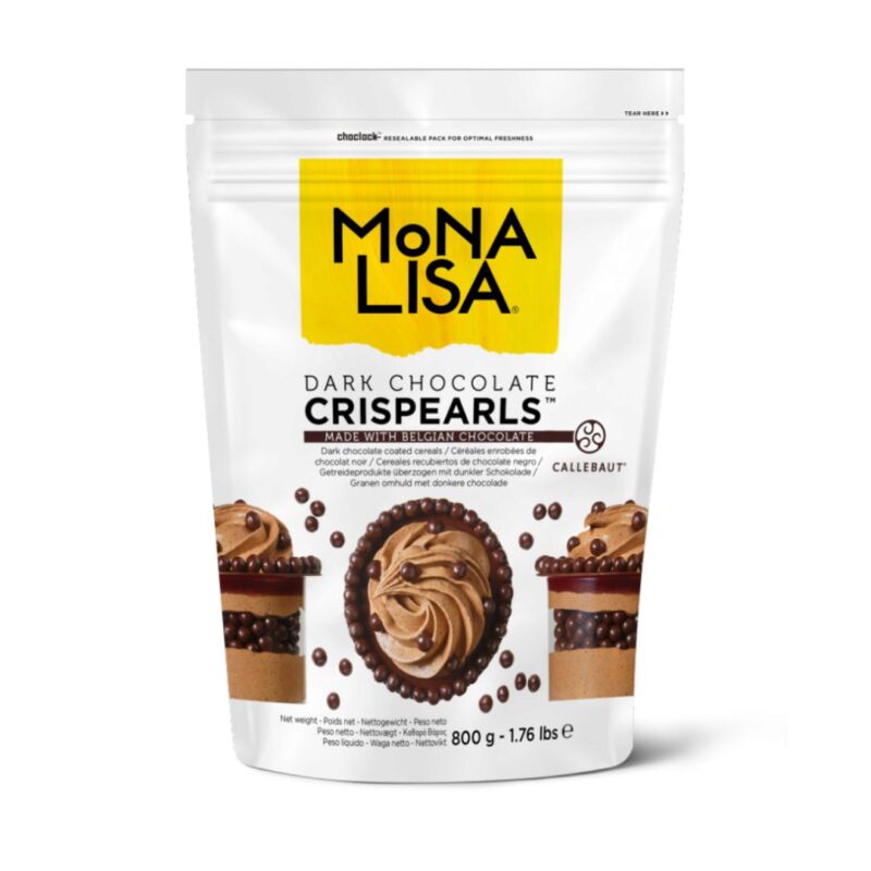 CALLEBAUT CHD-CC-CRISE0-02B (EX MONA LISA CHD-CC-CRISPE0-02B) CRISPEARLS NOIR 0,8KG