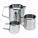 1.0L MILK-CREAMER JUG DIA 10XH12CM STAINLESS STEEL 18/8