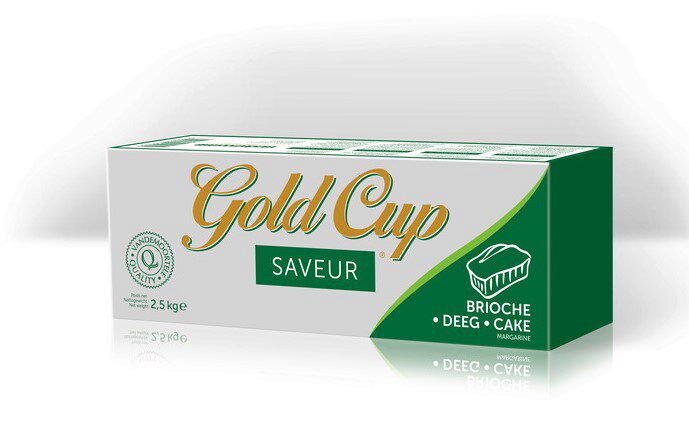 VAMIX GOLD CUP SMAAKMARGARINE IN BLOK 4X2,5KG