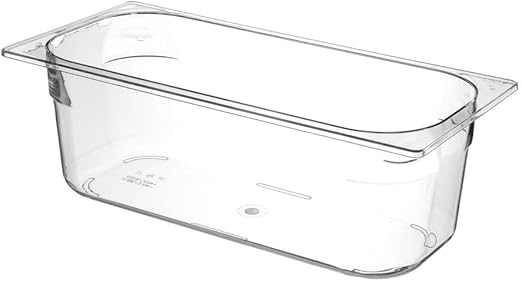 *FDS* BAC A GLACE POLYCARBONATE 5L 360 X 165 X 120 MM TRANSPARENT