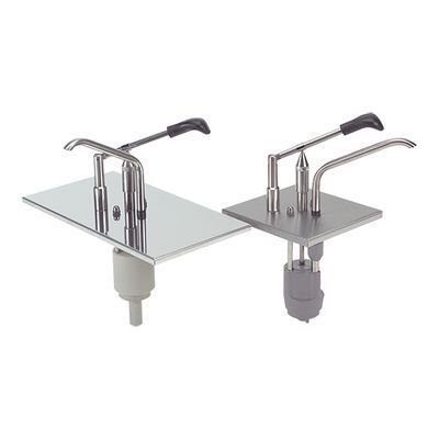 STAINLESS STEEL SAUCE DISPENSER PUMP FOR GASTRO TRAY 1/6-150