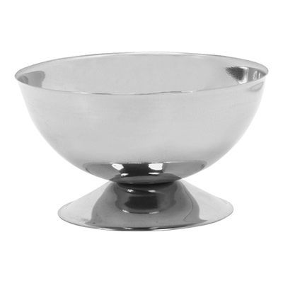COUPE A GLACE SUR PIED INOX 9CM