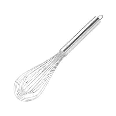 THERMO-HAUSER ALL STAINLESS STEEL WHISK 30CM - 8 WIRES 2.0MM