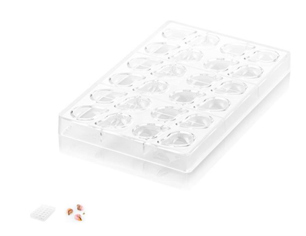 SILIKOMART MOULE A PRALINES TRITAN CH007 GOCCIA P 2,9X4,1CM H1,4CM N°24