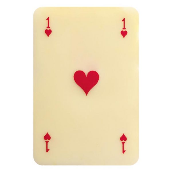 PCB vellen bedrukte speelkaart is 150 decoraties rechthoek 6x4cm 15pces *** s / cd ***