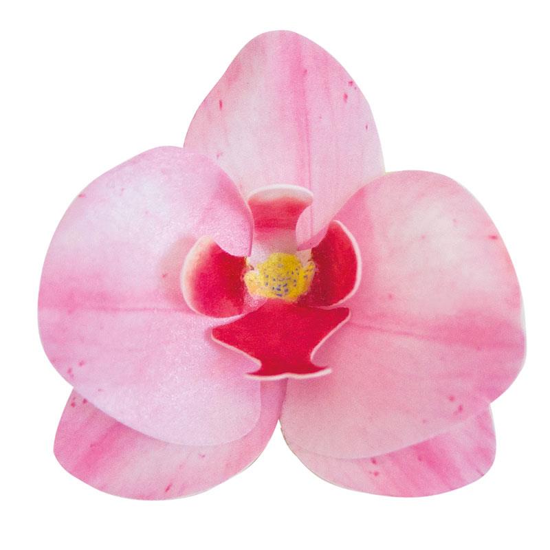 PINK ORCHID WAFER 10 PCS