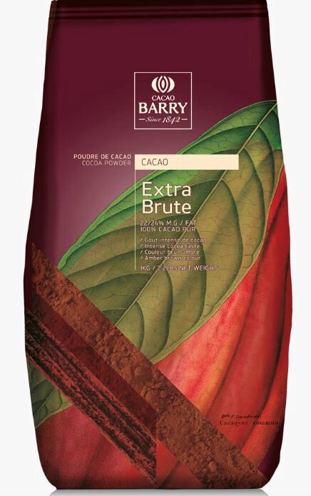 CALLEBAUT DCP-22BOEXB-91B (EX BARRY DCP-22EXBRU-91B) POUDRE DE CACAO  EXTRA BRUTE 5KG