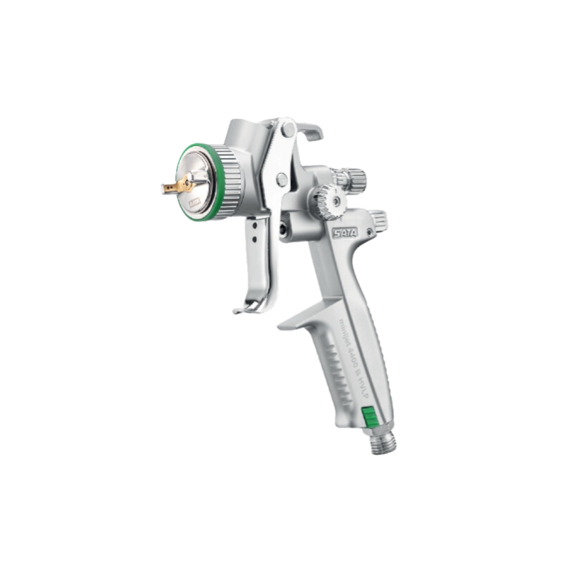 SGI SATAMINIJET 4400 B HVLP PISTOOL 1.0 SR MET 2 RPS BEKERS 0,3ML EN EURO KOP