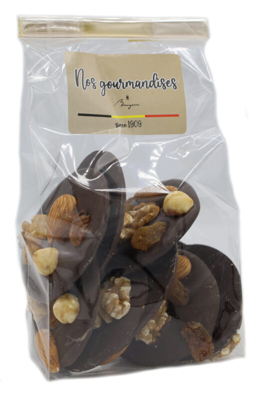 BRUYERRE ZAKJE MENDIANTS FONDANT 150GR 10X150GR