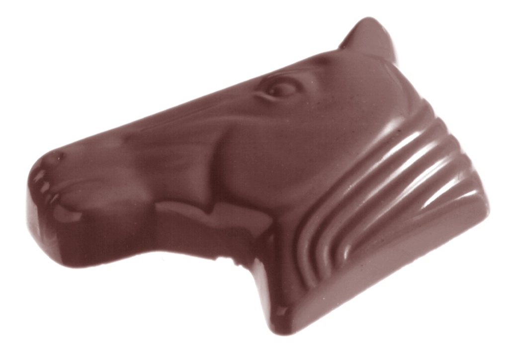 *FDS*MOULE À CHOCOLAT TÊTE DE CHEVAL CW1083 2X6 -- 17GR