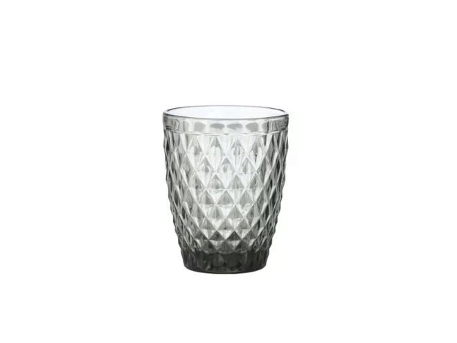 INSPIRE WATER GLASS 24CL SMOKY GREY