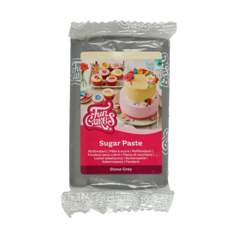 FUNCAKES GRIJS SUIKERDEEG 250GR