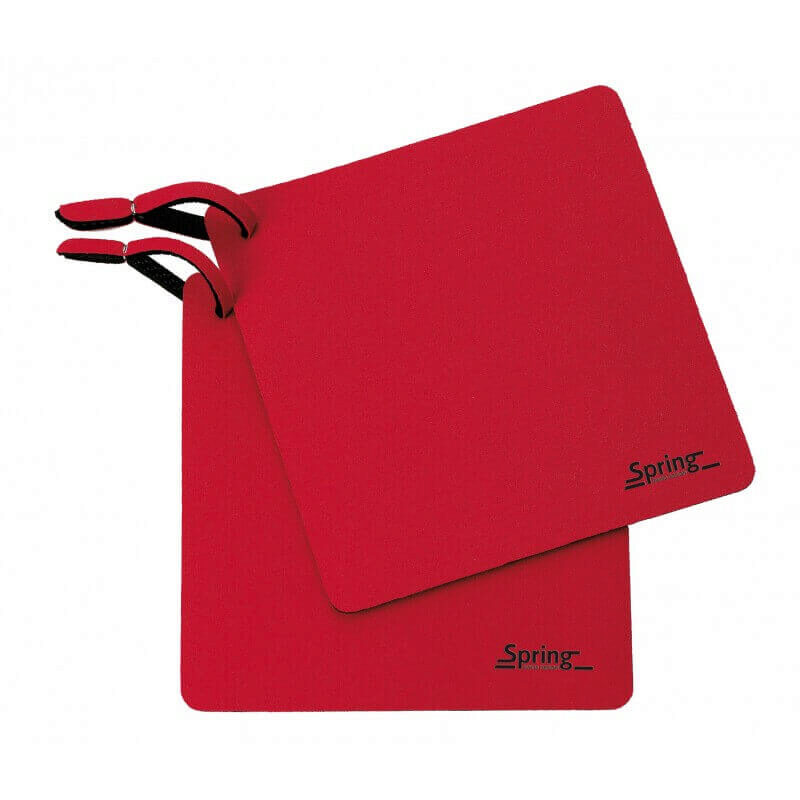 SPRING SET 2 MANIQUES 17X17CM  -40°+250°C  NOIR/ROUGE