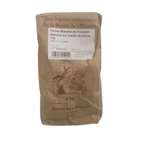 FARINE BLANCHE LES 2KG FERME L ESCAILLE