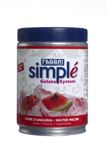 FABBRI SIMPLE PASTEQUE AROMA 1,5KG = DOOS
