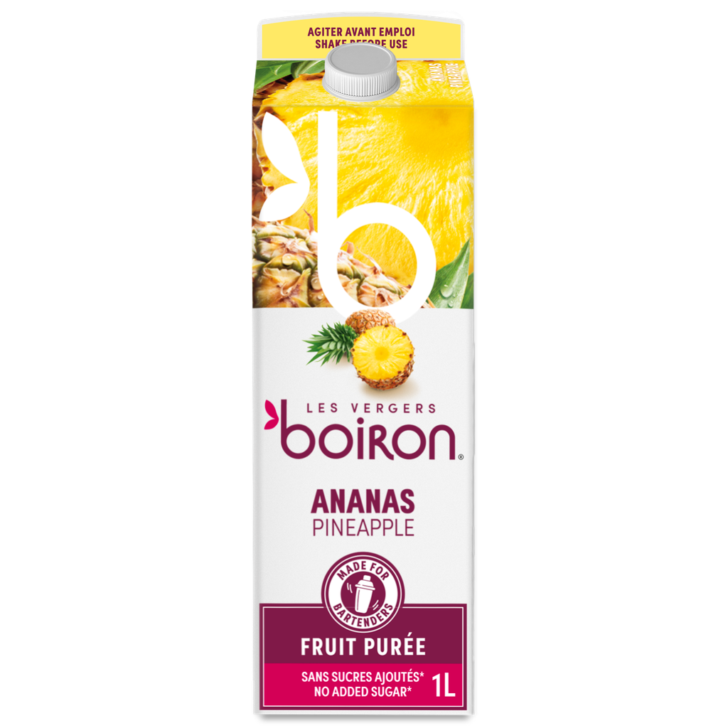 BOIRON PUREE D ANANAS PASTEURISEE 100% 1L