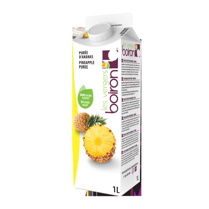 BOIRON PUREE VAN ANANAS GEPASTEURISEERD 100%6X1L = FLES