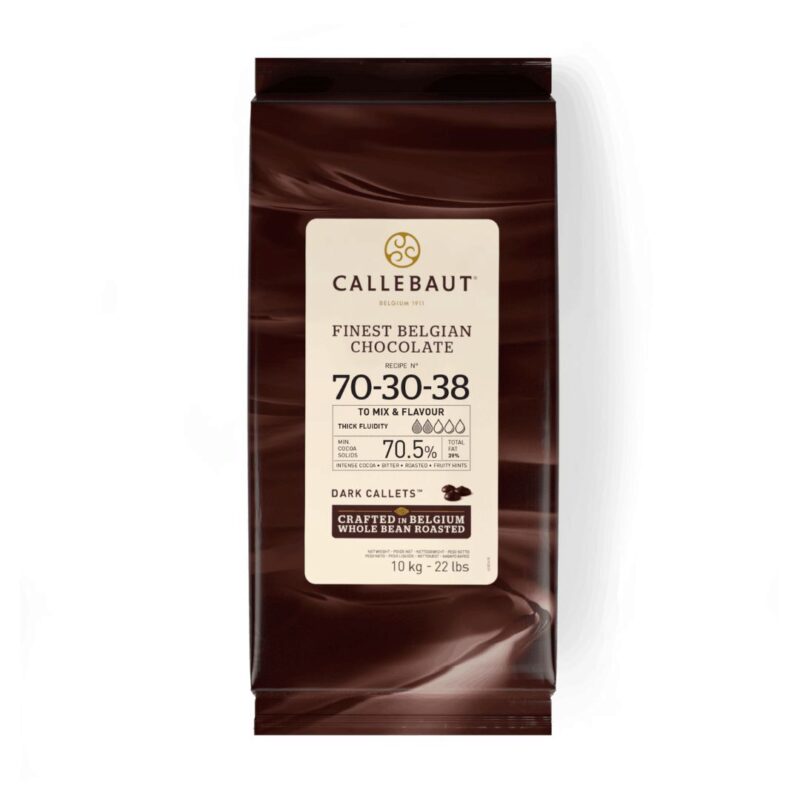 CALLEBAUT 70-30-38NV-01B FONDANT CALLETS 70% 10KG