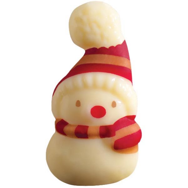 PCB Snowmen WC 5x2.6 cm 110pces ***s/cd***