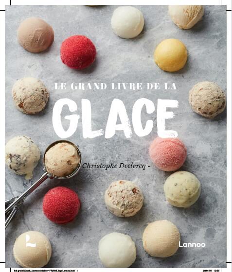 LIVRE "LE GRAND LIVRE DE LA GLACE" NEW CHRISTOPHE DECLERCQ EDITION LANOO