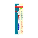 PLASTIEK VERTICAAL KOELKAST/VRIEZER THERMOMETER MET HAAK VAN -50° TOT +50°=STUK