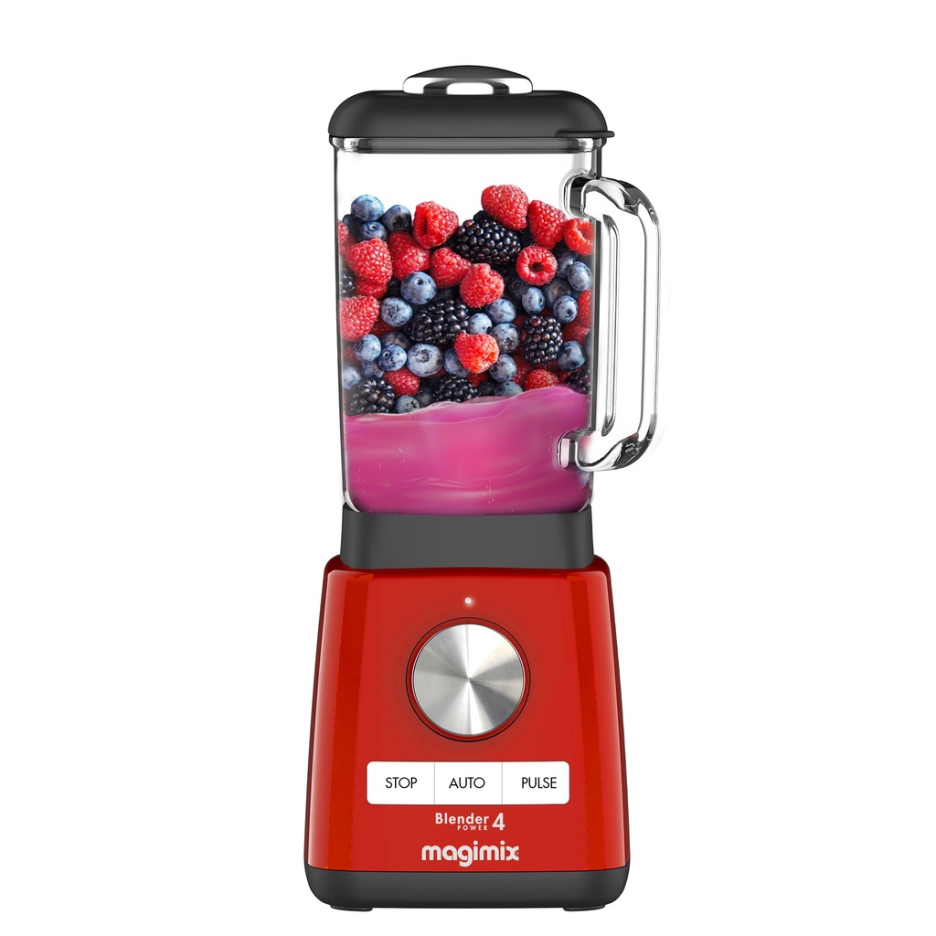 MAGIMIX BLENDER POWER "4" 1.8L 1300W ROOD