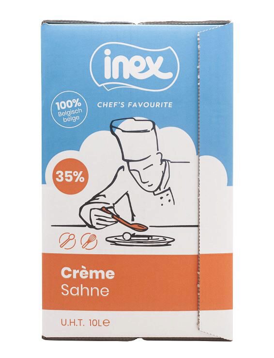 INEX 613 CREME FRAICHE 35%  - 10L