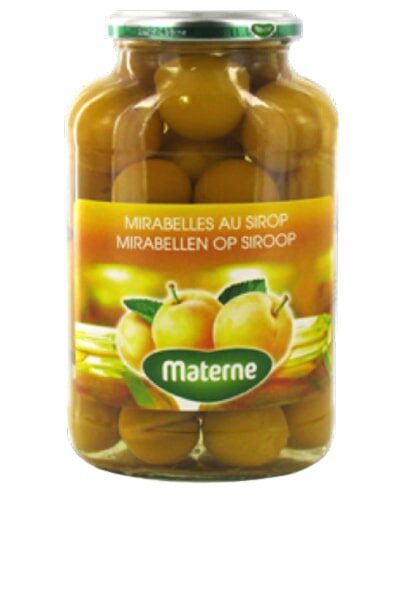 MATERNE WHOLE MIRABELLES WITH KERNELS 700GR