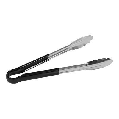 PINCE SERVICE FEUILLE DE CHENE 30CM INOX/NOIR