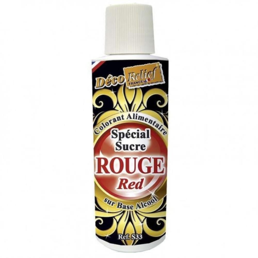 VLOEIBAAR EETBAAR KLEURSTOF SUIKER SPECIAAL ROOD125ML=FLES