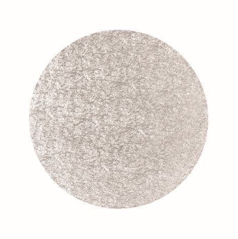 FUNCAKES PLATEAU ROND ARGENT HAUTEUR 13MM Ø 30CM 