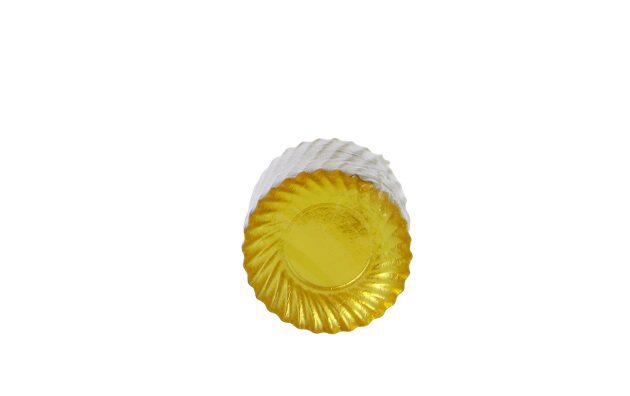 RONDE GOUDEN KARTONNEN BORDEN Ø 88 MM FOST+INCLUSIEF 100 STUKS