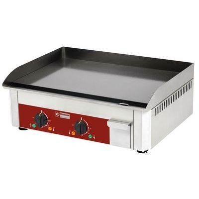 DIAMANT GEËMAILLEERDE SNACKBORD 10MM - 2 ZONES - 6 KW - 230V - 60X40CM - EXT. 600X450XH190MM