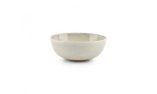 [60252132] KOM 16.5XH6.5CM BEIGE CAMEO STONEWARE