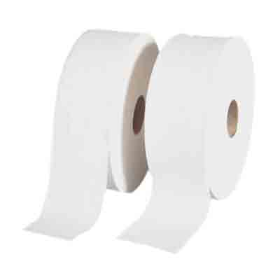 [20020039] WC-PAPIER MAXI JUMBOROL VAN 350M 6 ROLLEN = DOOS