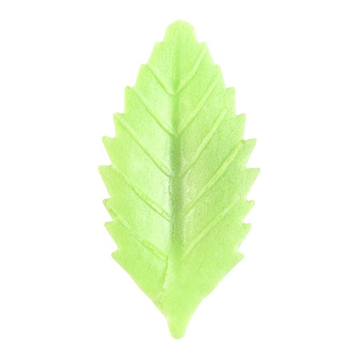 [08034312] 1048987 FEUILLE VERT CLAIR EN HOSTIE 4,1 X 2,1CM 1000PCES ***S/CDE***