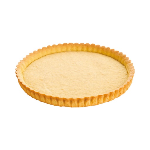 [04030232] PIDY TARTE SABLEE SUCREE 22CM BORD DROIT  BEURRE 10 PCES