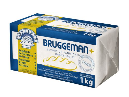 [06010010] VERSE GIST BRUGGEMAN PLUS  1KG