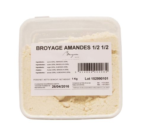 [03030752] BROYAGE AMANDES 50% BRUYERRE 1KG