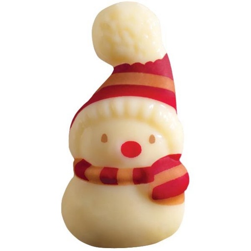 [08056747] PCB Snowmen WC 5x2.6 cm 110pces ***s/cd***