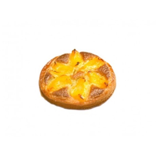 [02100331] TARTELETTE FINE RONDE ABRICOT CREME AMANDE TERRE D  EMBRUNS  25X165GR