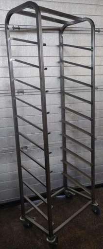 [55500375] INOX REK 10 VERDIEPINGEN BUIG OPENING 60